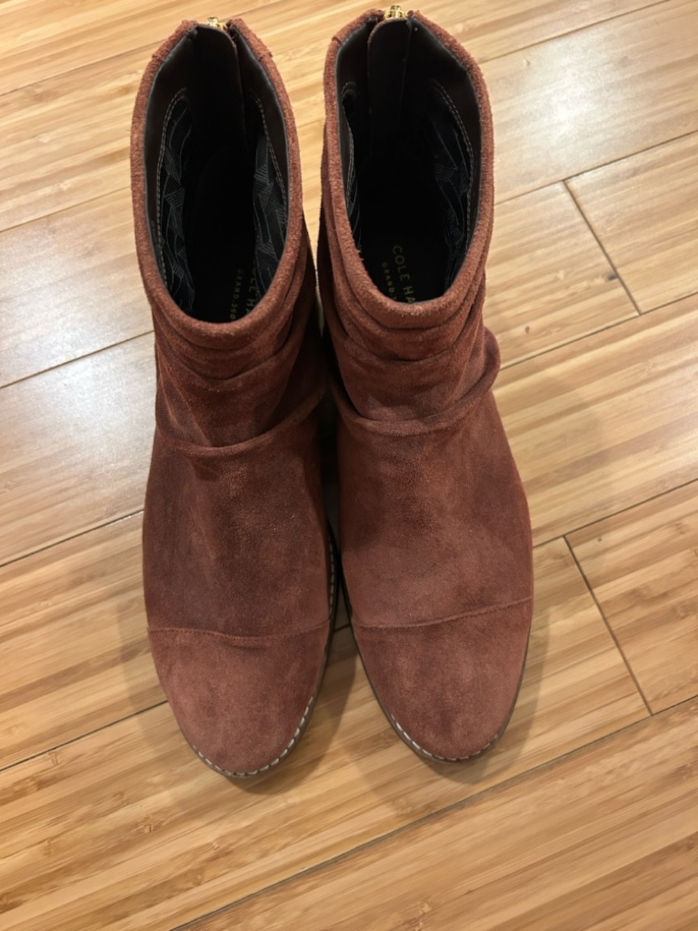 Cole Haan Riona Grande Back Zip Boot - Picture 3 of 4